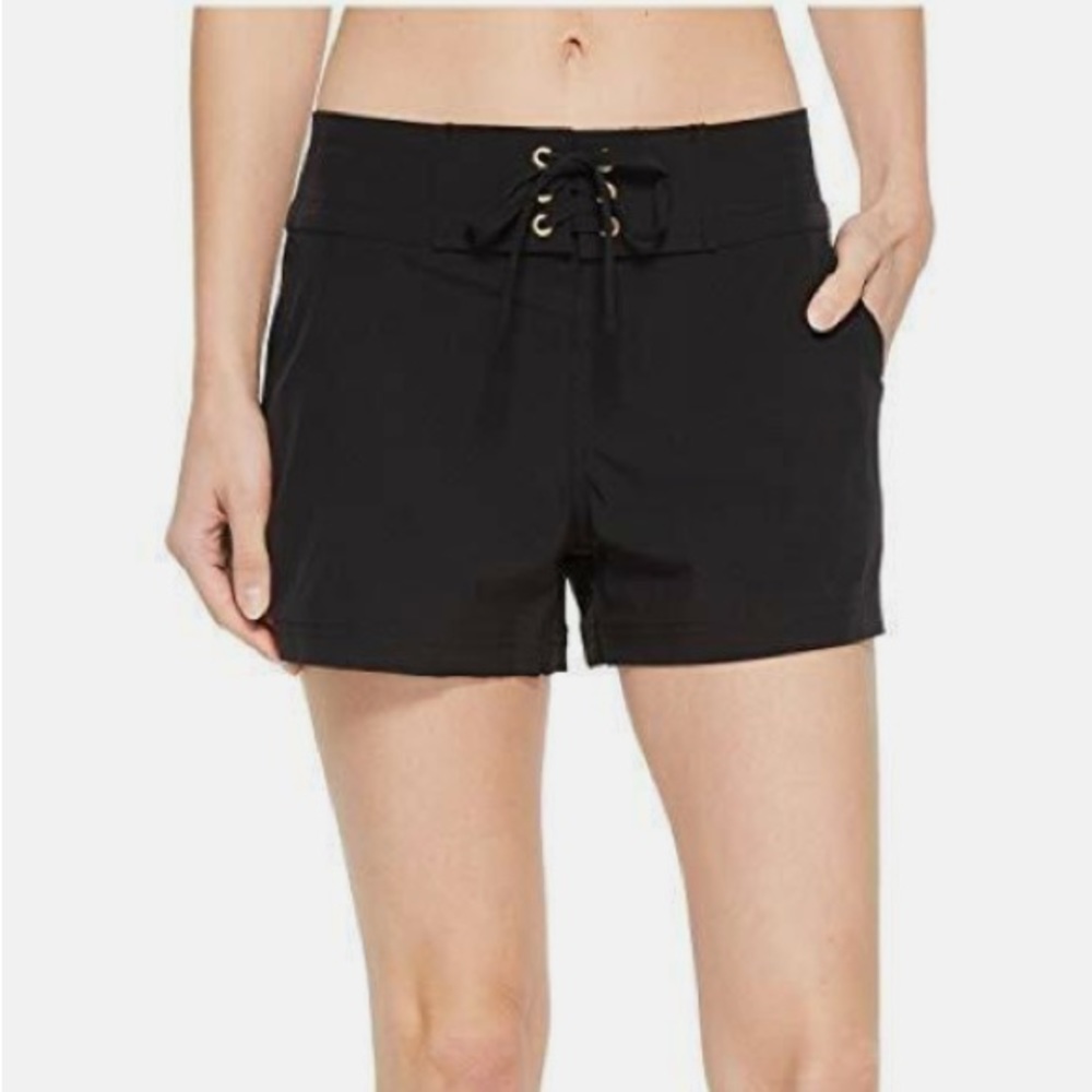 La Blanca Black Swim Shorts